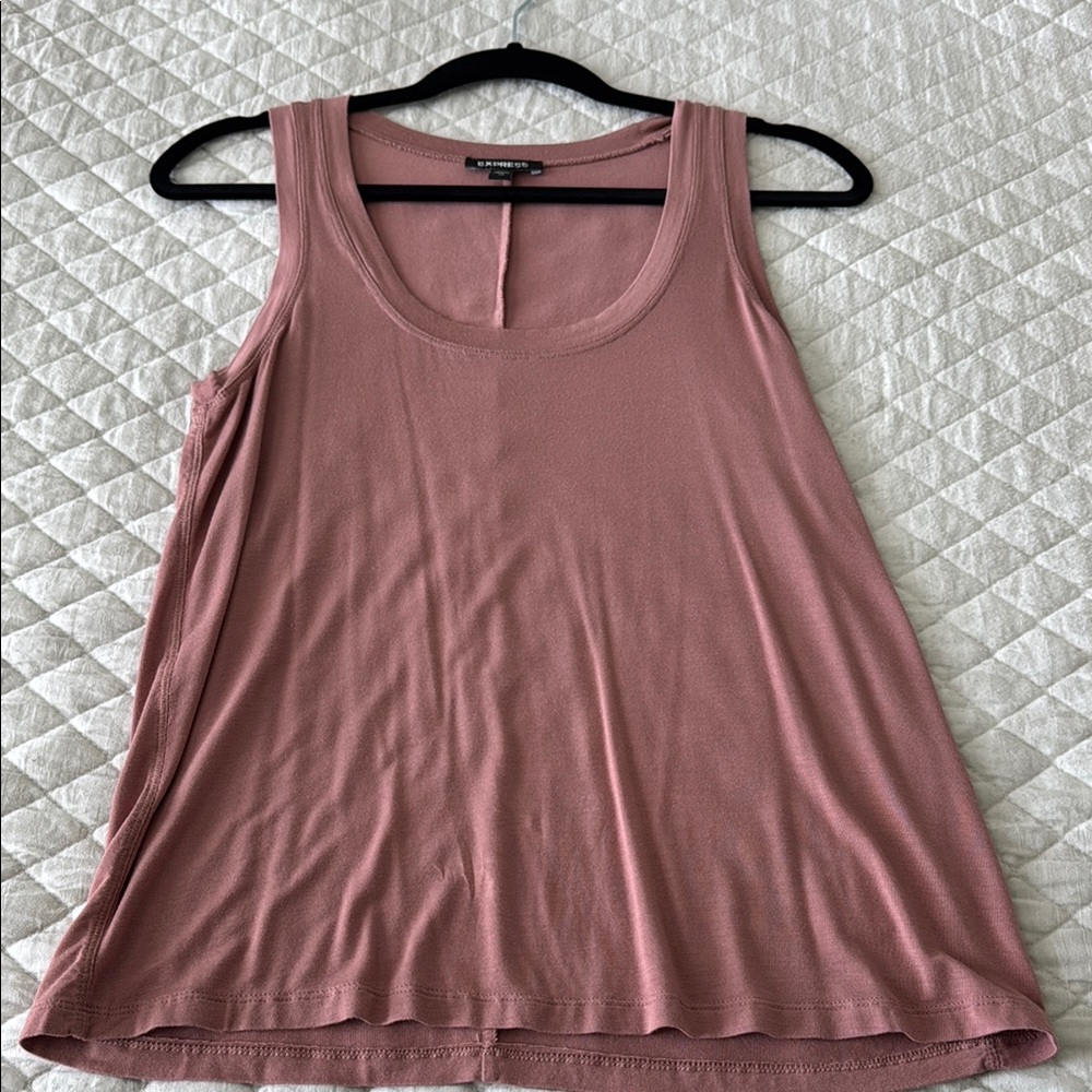 Women's Pink Sleeveless Top
